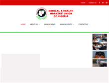 Tablet Screenshot of mhwun.org